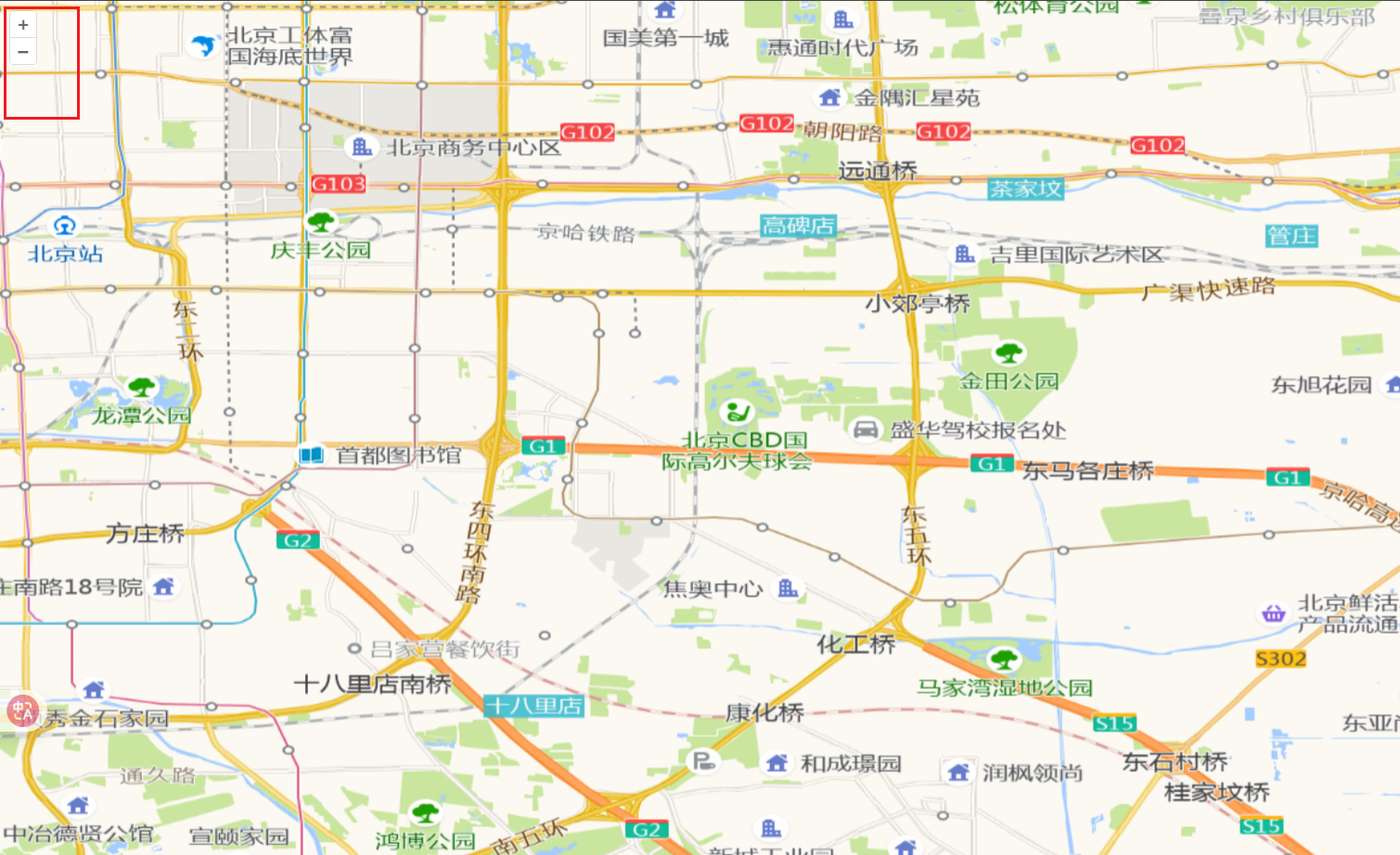缩放控件示例